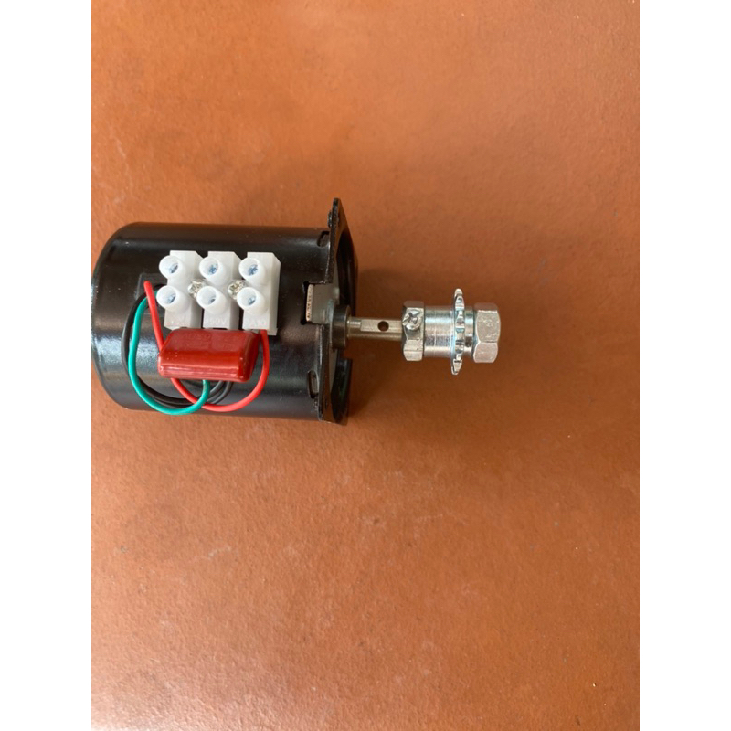 Mo to giam toc 30w 220v che may quay vit Mô tơ chế máy quay tự động, motor giảm tốc mini 30w - 220v
