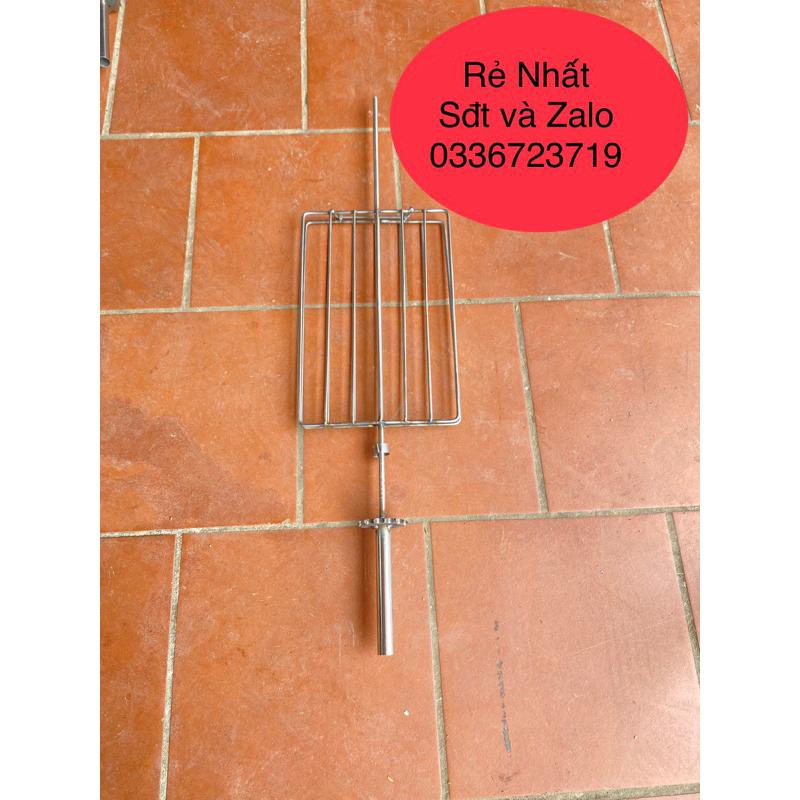 Vỉ nướng vịt phanh Vân đình inox- cho máy quay vịt tự động