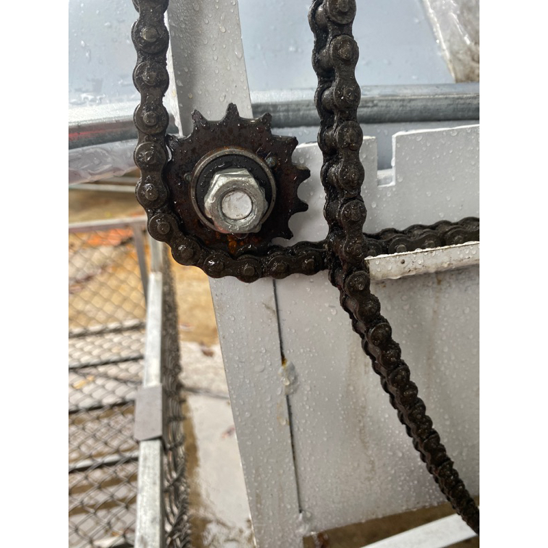 Vòng bi chế máy quay vịt - Bạc đạn dẫn hướng lò quay