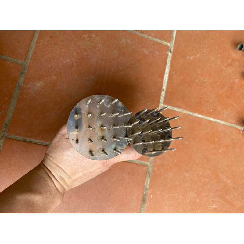 Dụng cụ làm mềm thịt, xăm nổ da lợn Inox