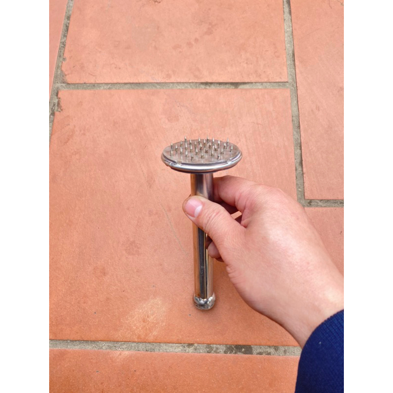 Xăm da bì heo kim ngắn nổ cốm - tròn 2 lớp