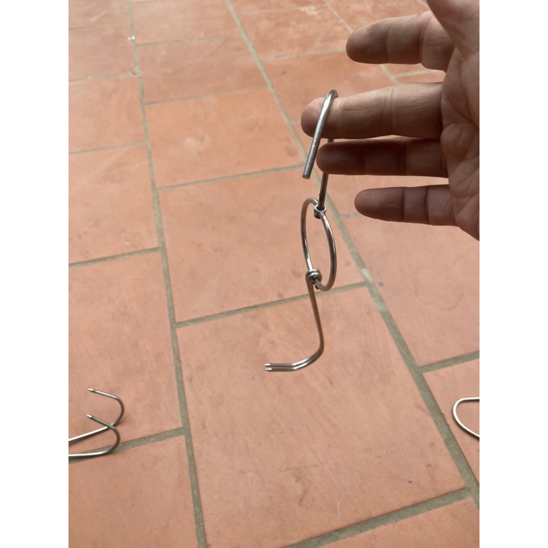 Móc treo vịt và thịt nướng lu kt 25cm và 30cm