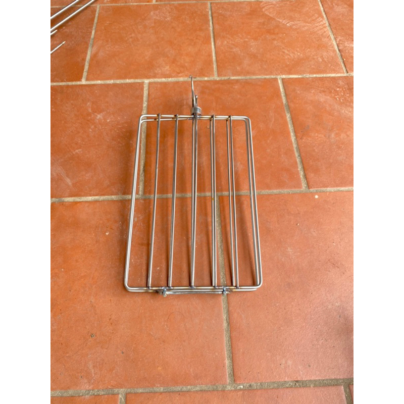 Vỉ nướng vịt phanh Vân Đình- nướng lu - inox