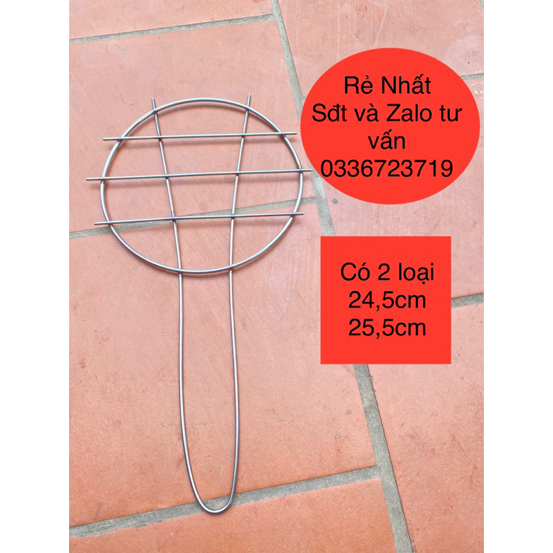 Vỉ tỳ bà nướng lu vịt phanh đường kính 24.5cm - 25.5cm