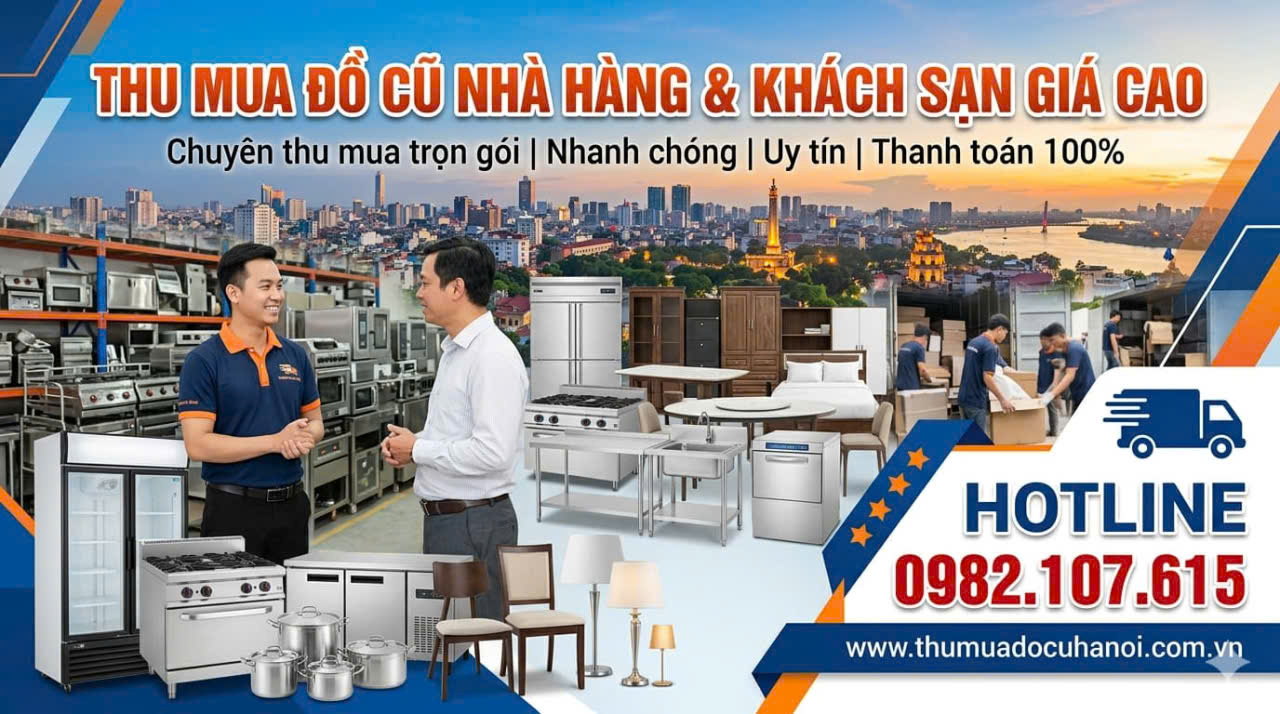 Thu mua đồ nhà hàng Hà Nội